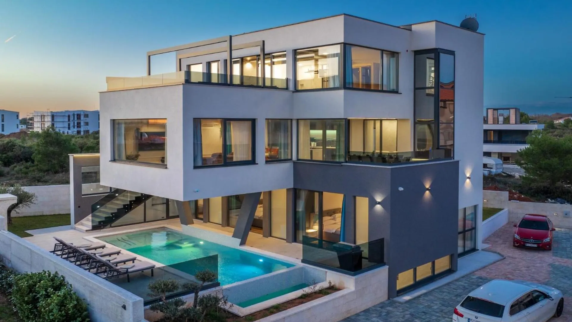 Luxus Villa Nerra In Medulin Mit Meerblick